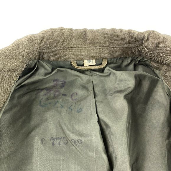 Vintage 40's Eisenhower Ike Wool Military Jacket - Picture 6 of 9